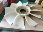 Excavator Engine Cooling Fan 245-9343 Z730-127-152-10 for E320D E320DL Fan Blade - Image 2