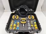 Universal Digital Pressure Gauge Measuring Instruments Testing Tool Digital Hydraulic Pressure Gauge Test Kit - Image 2
