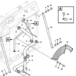 Excavator Parts EC210B EC240B EC290B EC360B Water Hose 14510585 14510584 14504913