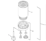 Engine Parts for  C4.4 C6.6 Filter 308-7298 3087298 2440373 2715076 for 2470C 420E 430E 450E 553C 938H M313D M315D M316D  Filter - Image 3