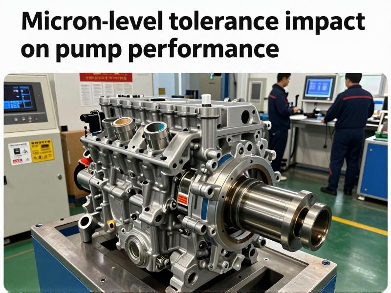 0.05mm plunger deviation causing fuel pressure fluctuations Micron-level tolerance impact on pump performance