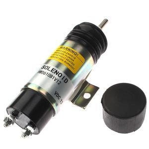12V Dual Coil Pull Solenoid D610-B1V12 68990-015 for Kubota Engine WG750 DF752 D905
