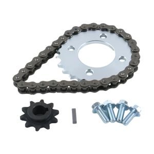 420 Chain Sprocket 25 Tooth 32 Link Kit for Coleman KT196 CK196 Go Kart 196cc 212cc 6.5hp Engine