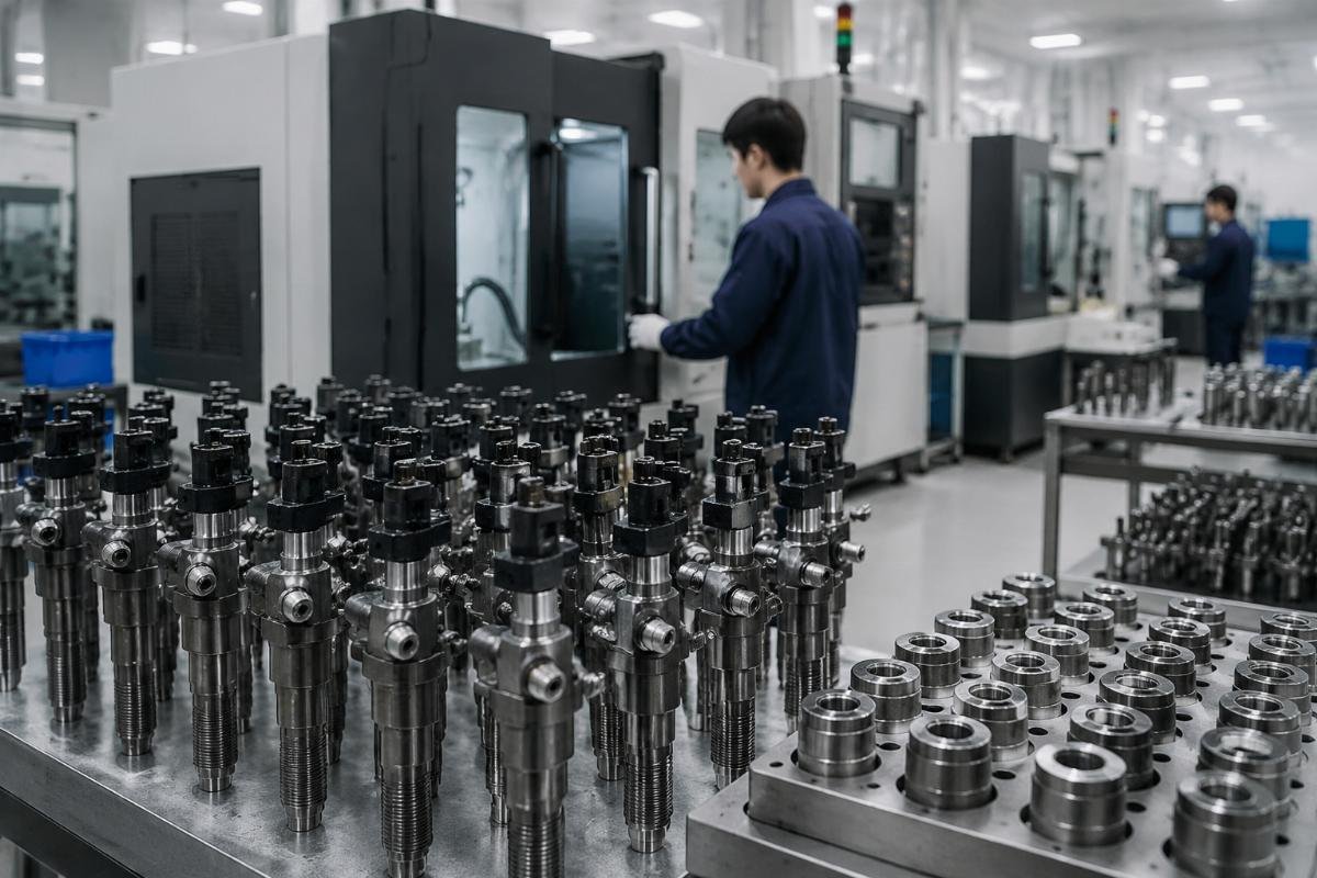 ISO-certified unit injector production process