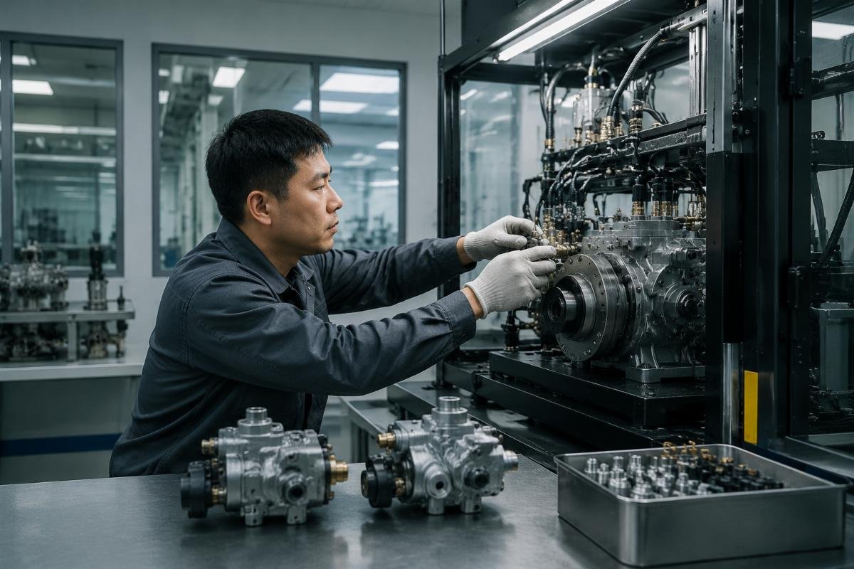 Construction machinery OEM fuel feed pump validation Custom pump prototyping for construction machinery