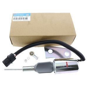 12V Stop Solenoid 3991167 SA-4941-12 for Cummins 4BT Hyundai R130 R170 Excavator Engine