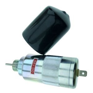 12V Fuel Shut Off Solenoid SBA185206083 for Shibaura ISM N844 New Holland Tractor TC18-TC45
