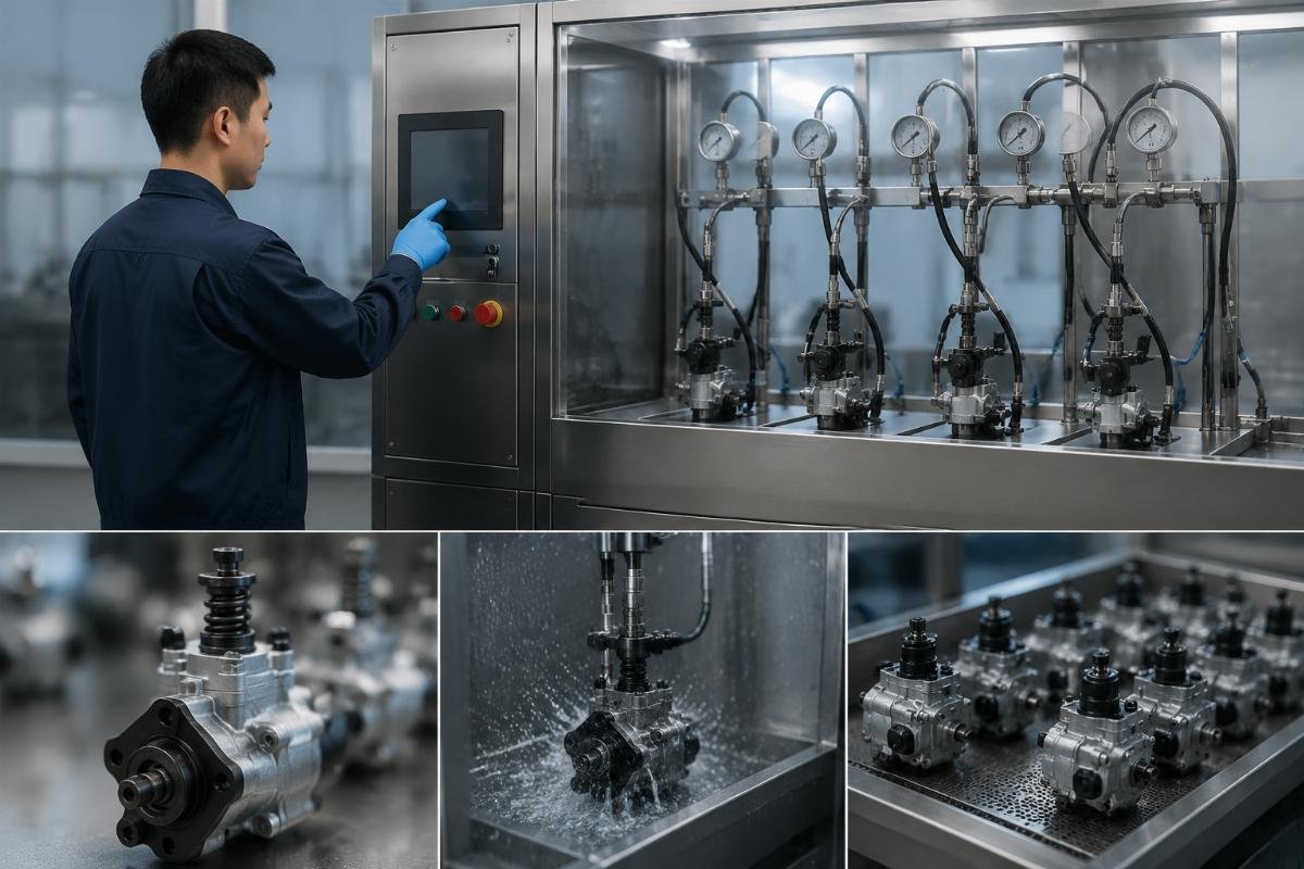 Pressure endurance testing workflow