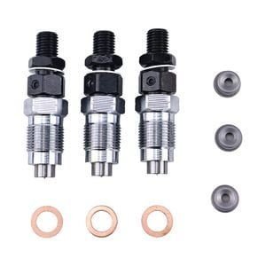 3Pcs Fuel Injector 16001-53904 for Kubota D722 D902 Engine Tractor Excavator
