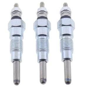 3 Pieces MIU805954 Glow Plug for Yanmar Engine 3TNV80F John Deere Tractor 1023E 1025R