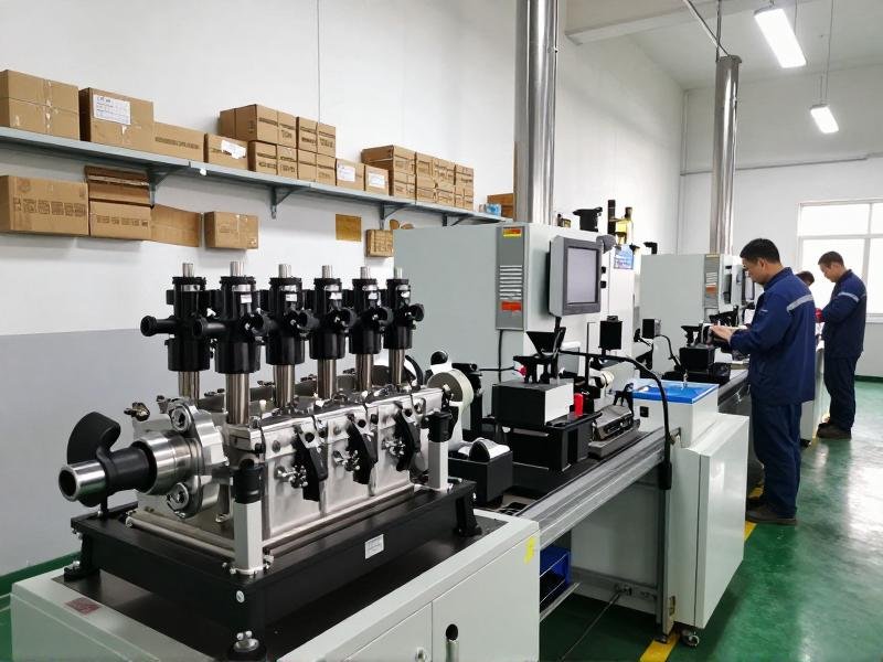 Custom fuel pump assembly line