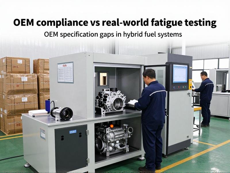 OEM specification gaps in hybrid fuel systems OEM compliance vs real-world fatigue testing