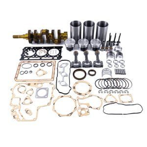 Kubota D902 Engine Overhaul Rebuild Kit with Connecting Rod & Crankshaft for BX2360 BX25 RTV900