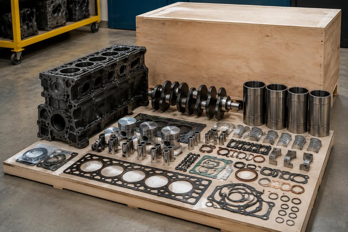 1-piece Sany parts for independent repair workshops Single-unit Sany SY215 engine overhaul kit ready for shipment
