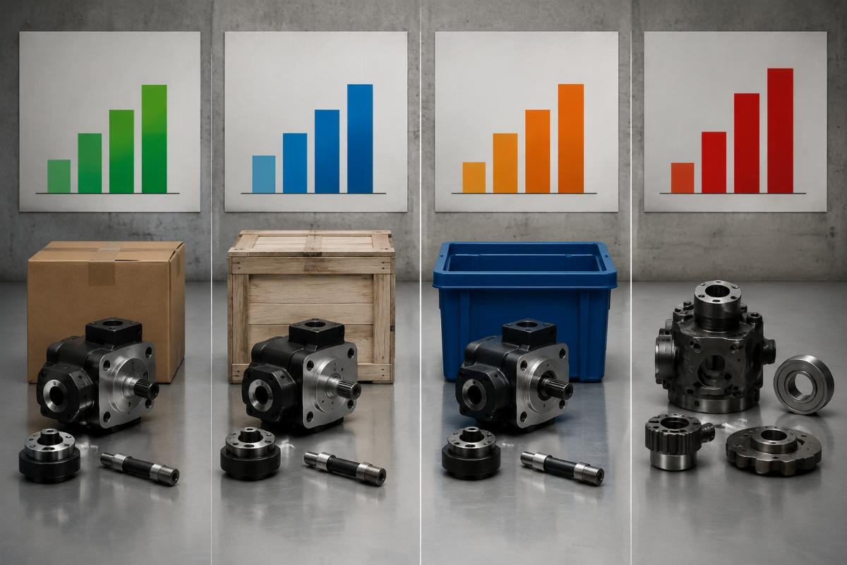 Bobcat skid steer part cost comparison across sourcing options Side-by-side cost comparison chart for Bobcat skid steer parts across different sourcing channels