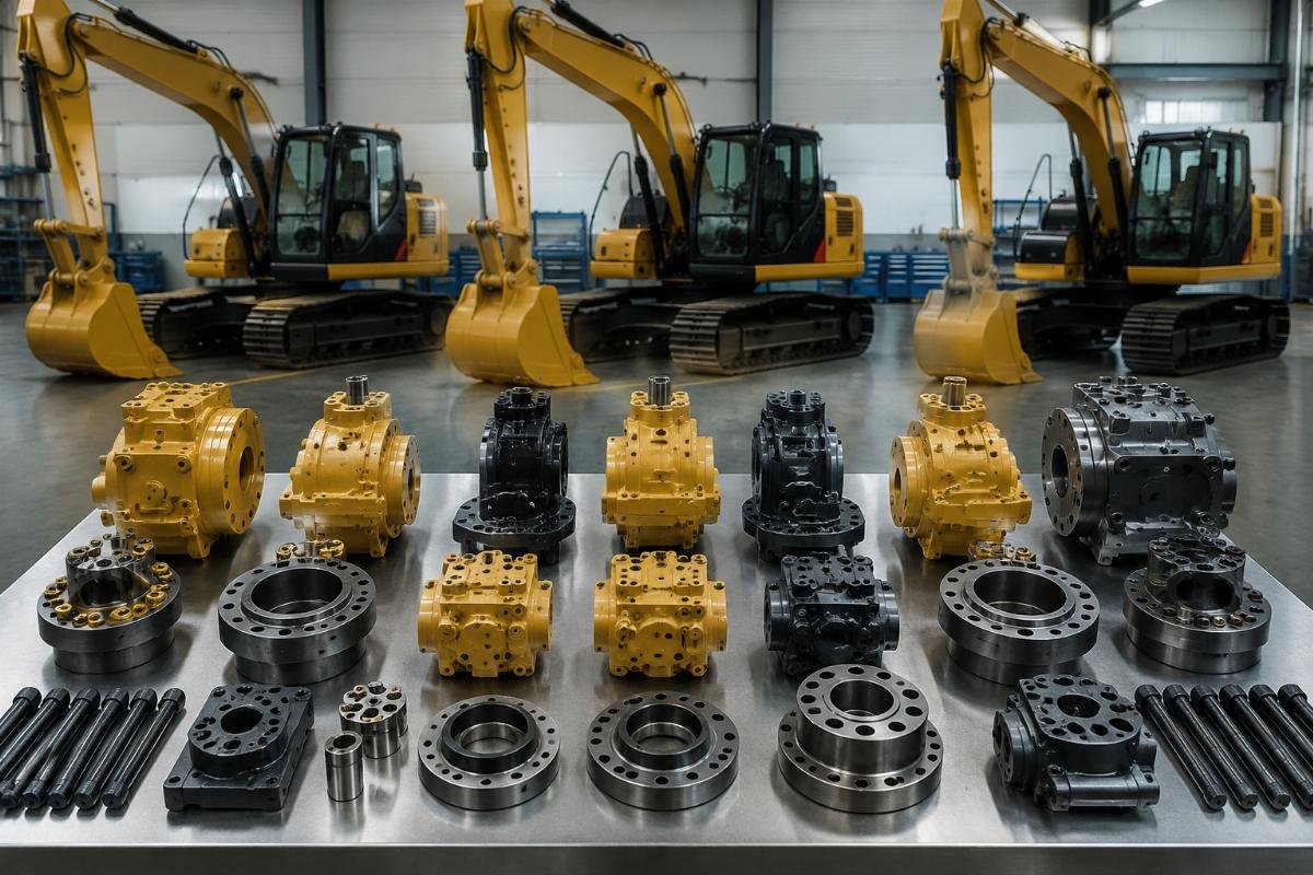 Side-by-side comparison of verified Caterpillar 320D, 320E and 320GC aftermarket parts and OEM components