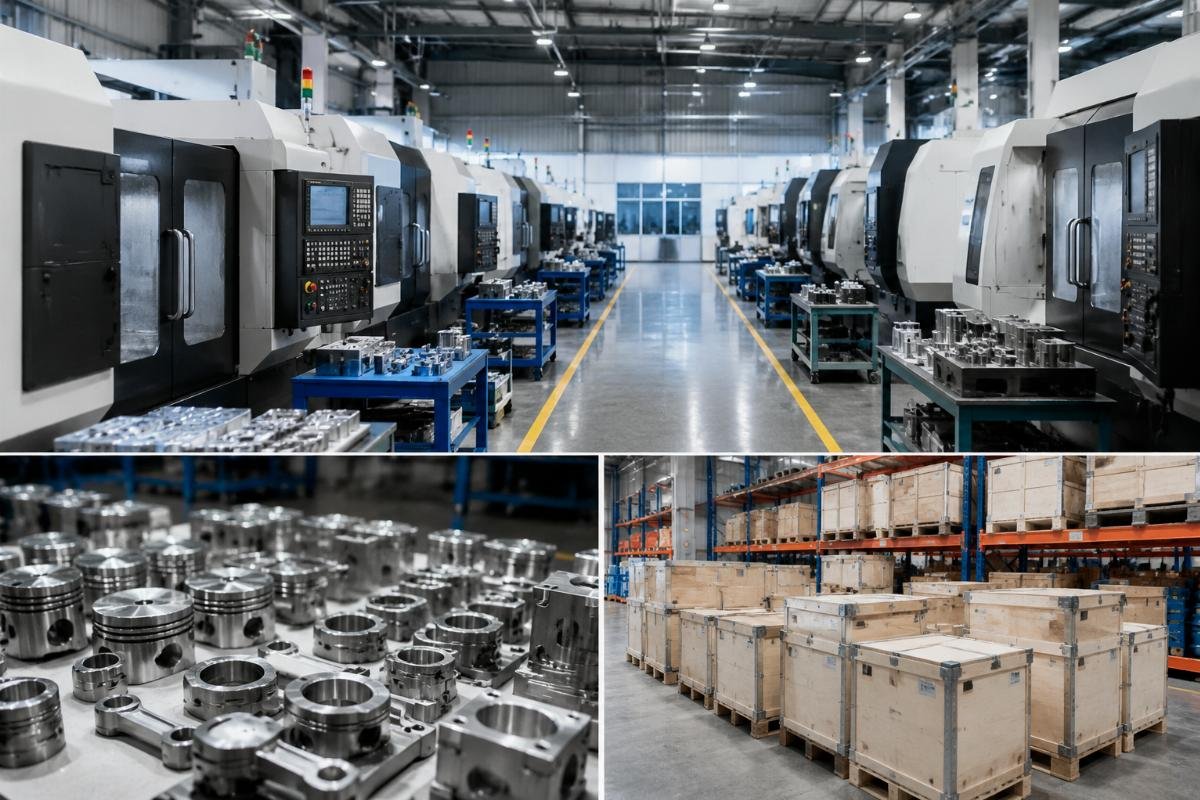 Qualified Chinese supplier facilities for John Deere parts Supplier facility and warehouse inventory for John Deere engine components