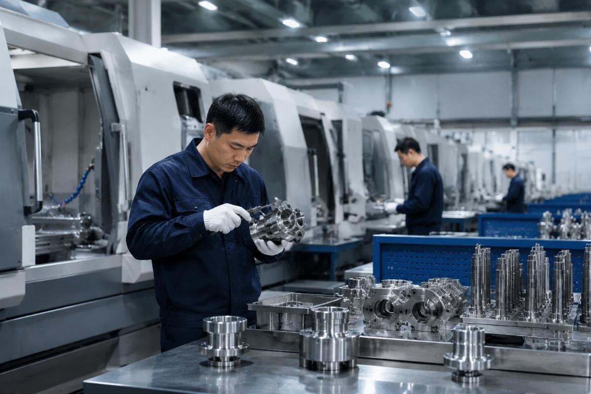 Vetted ISO-certified factory production line for Komatsu aftermarket parts